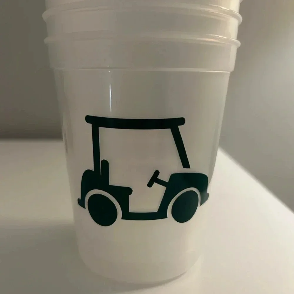 Set of 8 golf flex cups